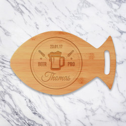 Personalized Wine Cutting Boards, Bamboo Fish Shaped Cutting Board, Custom Wine Gifts