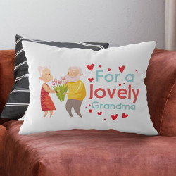 Personalized Pillow Case for Grandma