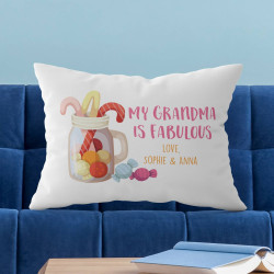 Personalized Pillow Case for Grandma