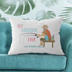 Personalized Pillow Case for Grandpa