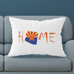 Personalized Arizona Pillow Case with Home State Design