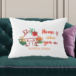 Personalized Housewarming Pillow Case
