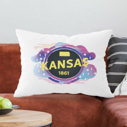 Personalized Kansas Pillow Case