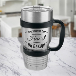 Personalized Polar Camel Tumbler 30 oz with Optional Handle