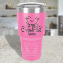 Christmas Tumbler Designs, Custom Vacuum Insulated Tumbler with Lid 30 Oz, Personalized Christmas Gifts