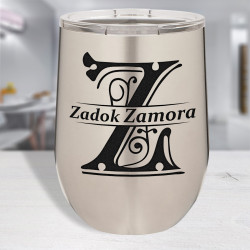 Personalized Stainless Steel Tumbler, Vacuum Insulated Tumbler Wine Glass