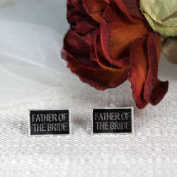 Beautiful And Elegant Father of the Bride Novelty Cuff Links 