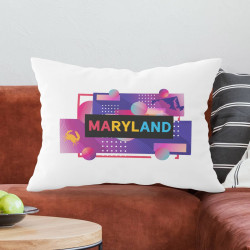 Personalized Maryland Pillow Case