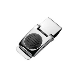 Personalized Beam Light Silver Money Clip With Custom Engraved Text