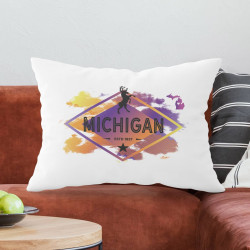 Personalized Michigan Pillow Case