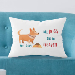Personalized Pet Memorial Pillow Case