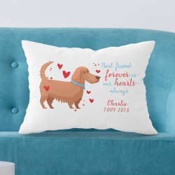 Personalized Pet Memorial Pillow Case