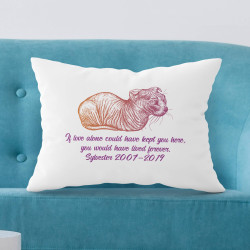 Personalized Pet Memorial Pillow Case