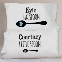 Couples Personalized Pillowcase Set
