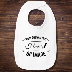 Personalized Rabbit Skins Infant Premium Jersey Bib