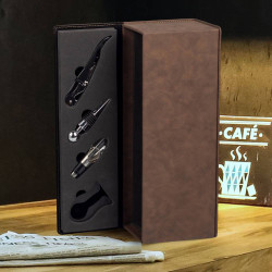 Personalized Saddle Collection Wine Bottle Tool Box