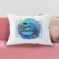 Personalized South Dakota Pillow Case