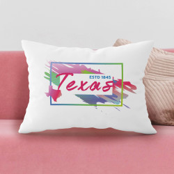 Personalized Texas Pillow Case