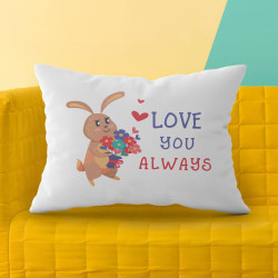 Personalized Valentine's Day Pillow Case
