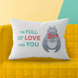Personalized Valentine's Day Pillow Case