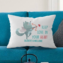 Personalized Valentine's Day Pillow Case