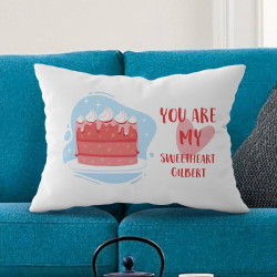 Personalized Valentine's Day Pillow Case