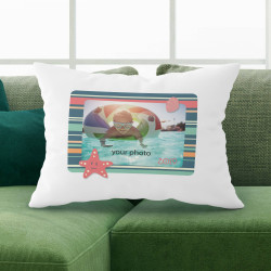 Personalized Vacation Pillow Case with Picture