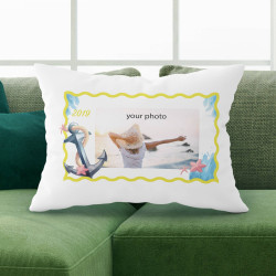 Personalized Vacation Pillow Case with Picture