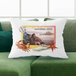 Personalized Vacation Pillow Case with Picture