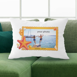 Personalized Vacation Pillow Case with Picture