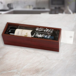 Personalized Kitchen Wine Box, Kitchen Design Single Wine Box, Custom Kitchen Gifts