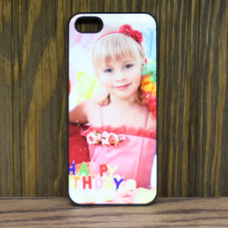 Personalized Matte Black iPhone 5/5s case with Custom Image Printed
