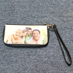 iPhone 5/5s Iris Personalized Phone Wallet with Custom Photo Image Printed