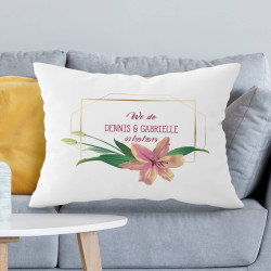 Personalized Wedding Pillow Case