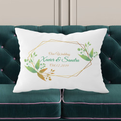 Personalized Wedding Pillow Case with Name