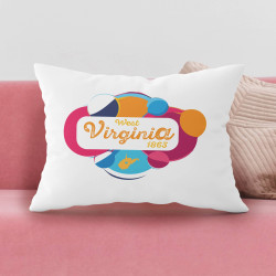 Personalized West Virginia Pillow Case