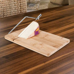 Personalized Wireslice Bamboo Cheese Slicing Board