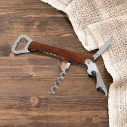 Personalized Compact Size And Beautiful Design Rosewood Wine Tool