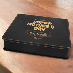 Personalized Gifts for Mothers Day, Leather Wine Tool Set 5-Piece, Mother's Day Wine Gifts, Unique Gift for Mom