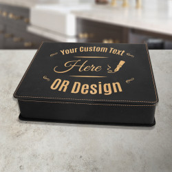 Personalized Leatherette 5-Piece Wine Tool Gift Set