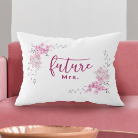 Personalized Bridal Shower Pillow Case