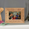 Happy Birthday Personalized Wooden Picture Frame-5" x 3 1/2" Brown Horizontal (Frames)