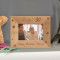 Happy 30th Birthday Personalized Wooden Picture Frame-5" x 3 1/2" Brown Horizontal (Frames)