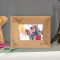 Dad and Me Personalized Wooden Picture Frame-5" x 3 1/2" Brown Horizontal (Frames)