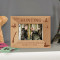 Upland Hunting Personalized Wooden Picture Frame-5" x 3 1/2" Brown Horizontal (Frames)