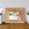 My First Mother's Day Personalized Wooden Picture Frame-5" x 3 1/2" Brown Horizontal (Frames)