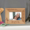 A Mother's Love Personalised Wooden Picture Frame-5" x 3 1/2" Brown Horizontal