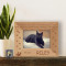 Rest in Peace My Cat Personalized Wooden Picture Frame-5" x 3 1/2" Brown Horizontal (Frames)