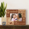 Grandma’s Love Personalized Wooden Picture Frame-5" x 3 1/2" Brown Horizontal (Frames)
