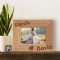 Couples I love You Personalized Wooden Picture Frame-5" x 3 1/2" Brown Horizontal (Frames)